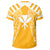 Hawaii Kanaka Football Jersey Polynesian T Shirt Yellow & White Victor Style - Polynesian Pride