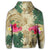 Hawaiian Kanaka Maoli Plumeria Palm Trees Hammer Shark Hoodie - Polynesian Pride