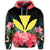 Hawaiian Kanaka Tropical Hibiscus Hoodie - Polynesian Pride