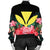 Hawaii Kanaka Tropical Hibiscus Bomber Jacket - AH - Polynesian Pride