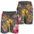 Hawaii Kanaka Turtle Hibiscus Plumerian Polynesia Men's Shorts - Alena Style Purple - AH - Polynesian Pride