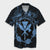 Hawaii Kanaka Turtle Hibiscus Polynesian Hawaiian Shirt - Anthea Style Pastel Blue - AH Unisex Black - Polynesian Pride