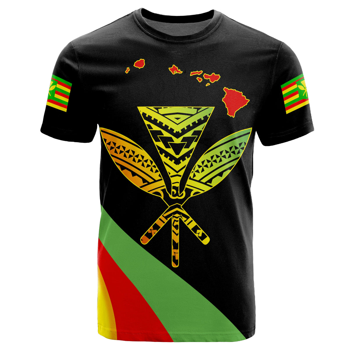 Hawaii Kanaka Warrior T Shirt - Polynesian Pride