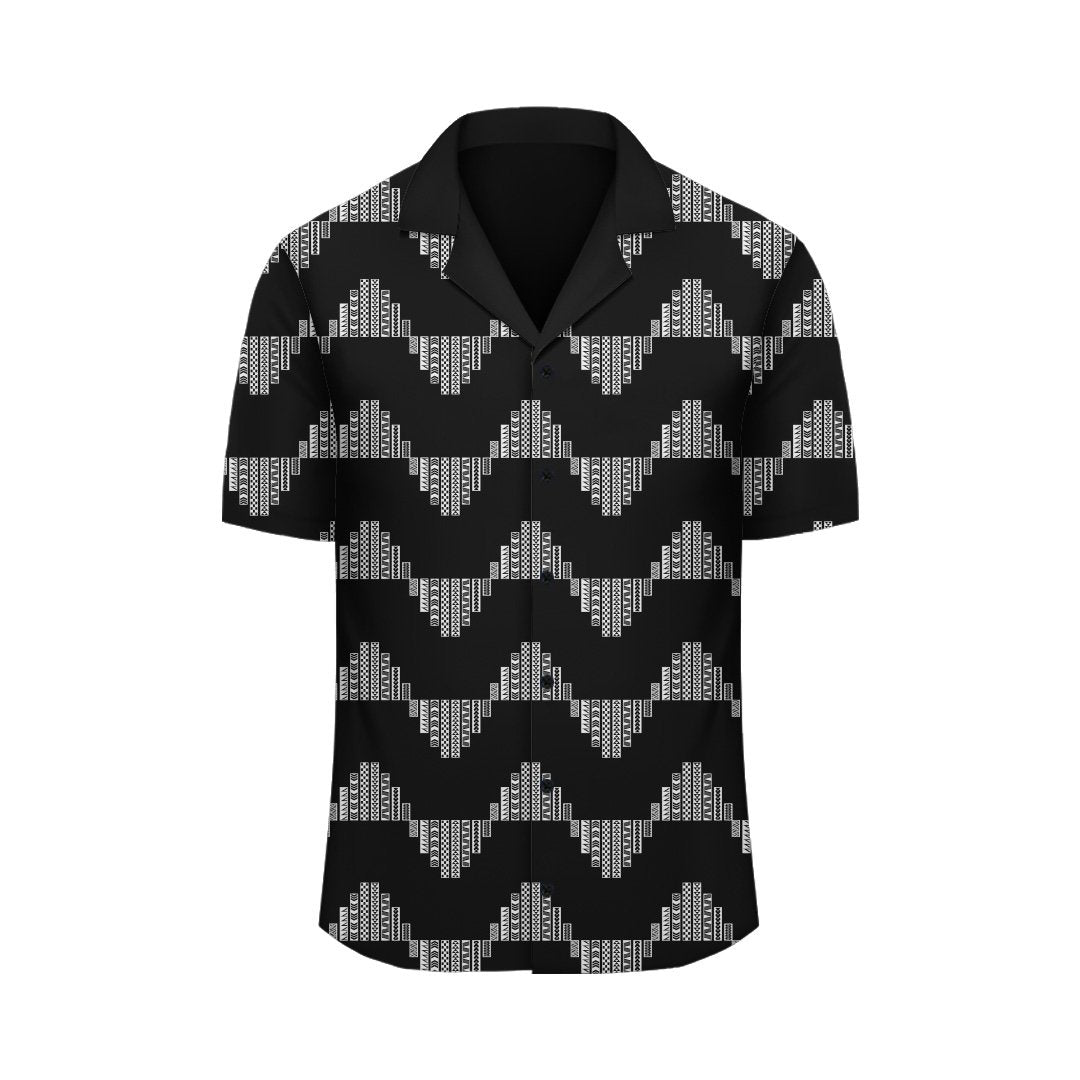 Hawaii Kapala Hawaiian Shirt - Black - Polynesian Pride