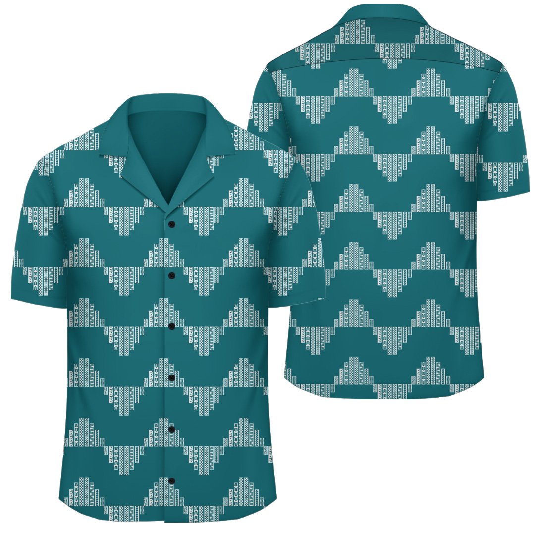 Hawaii Kapala Hawaiian Shirt - Blue Unisex Blue - Polynesian Pride