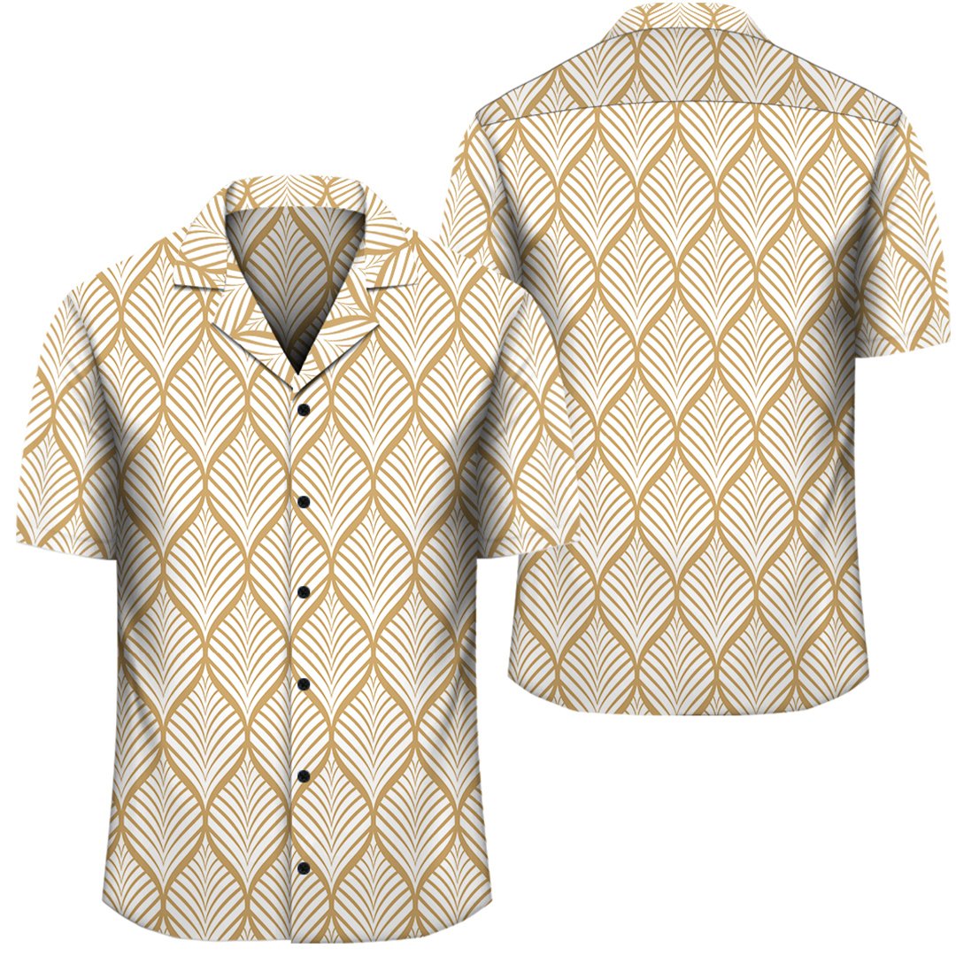 Hawaii Leaves Seamless Pattern Hawaiian Shirt Unisex Black - Polynesian Pride