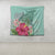 Hawaii Manta Ray Tropical Hibiscus Plumeria Tapestry - AH - Polynesian Pride