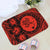 Hawaii Map Honu Hibiscus Polynesian Door Mat Red AH - Polynesian Pride