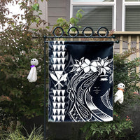 Hawaii Map Kanaka Polynesian Hula Girl Flag - AH - J5C - Polynesian Pride