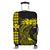 Hawaii Map Kanaka Polynesian Hula Girl Luggage Covers Yellow - AH - J5C Black - Polynesian Pride