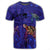 Hawaii Map Kanaka Turtle T Shirt Volcano Style Galaxy - Polynesian Pride