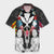 Hawaii Map Kanaka Two Men Holding Flag Hawaiian Shirt - AH Unisex Black - Polynesian Pride