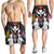 Hawaii Map Kanaka Two Men Holding Flag Men's Shorts - AH - Polynesian Pride