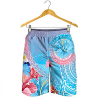 Hawaii Map Sweet Dream Kanaka Polynesian Hibiscus Men's Shorts - AH - Polynesian Pride