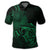 Hawaii Map Turtle Hibiscus Divise Polynesian Polo Shirt Green - Polynesian Pride