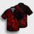 Hawaii Map Turtle Hibiscus Divise Polynesian Hawaiian Shirt Red - AH - Polynesian Pride