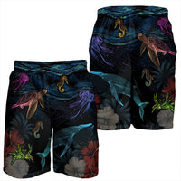 Hawaii Marine Life Sea Men's Shorts - AH - Polynesian Pride