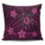 Hawaii Mix Polynesian Turtle Plumeria Pillow Covers - AH - Nick Style - Pink Pillow Covers Black - Polynesian Pride