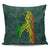 Hawaii Monstera Kalo Hula Girl Kanaka Maoli Pillow Covers - AH Pillow Covers Black - Polynesian Pride