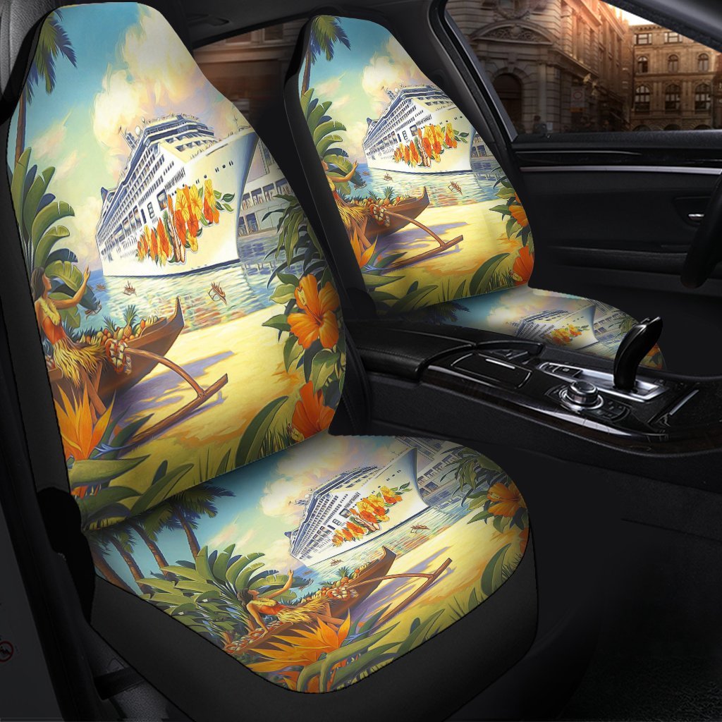 Hawaii Mordern Car Seat Covers - AH - Polynesian Pride