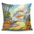 Hawaii Mordern Pillow Covers - AH Pillow Covers Black - Polynesian Pride