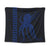 Hawaii Octopus KaKau Polynesian Tapestry - Blue - AH Wall Tapestry Black - Polynesian Pride