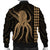 Hawaii Octopus KaKau Polynesian Bomber Jacket - Gold - AH - Polynesian Pride