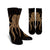 Hawaii Octopus KaKau Polynesian Crew Socks - Gold - AH Crew Socks White - Polynesian Pride