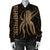 Hawaii Octopus KaKau Polynesian Bomber Jacket - Gold - AH - Polynesian Pride