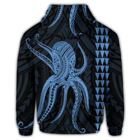 Hawaiian Octopus KaKau Polynesian Hoodie Pastel - Polynesian Pride