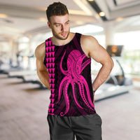 Hawaii Octopus KaKau Polynesian Tank Top - Pink - AH - Polynesian Pride