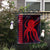 Hawaii Octopus KaKau Polynesian Flag - Red - AH - Polynesian Pride