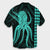 Hawaii Octopus KaKau Polynesian Hawaiian Shirt - Turquoise - AH - Polynesian Pride