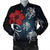 Hawaii Ohana Turtle Hibiscus Galaxy Bomber Jacket - AH Black Unisex - Polynesian Pride