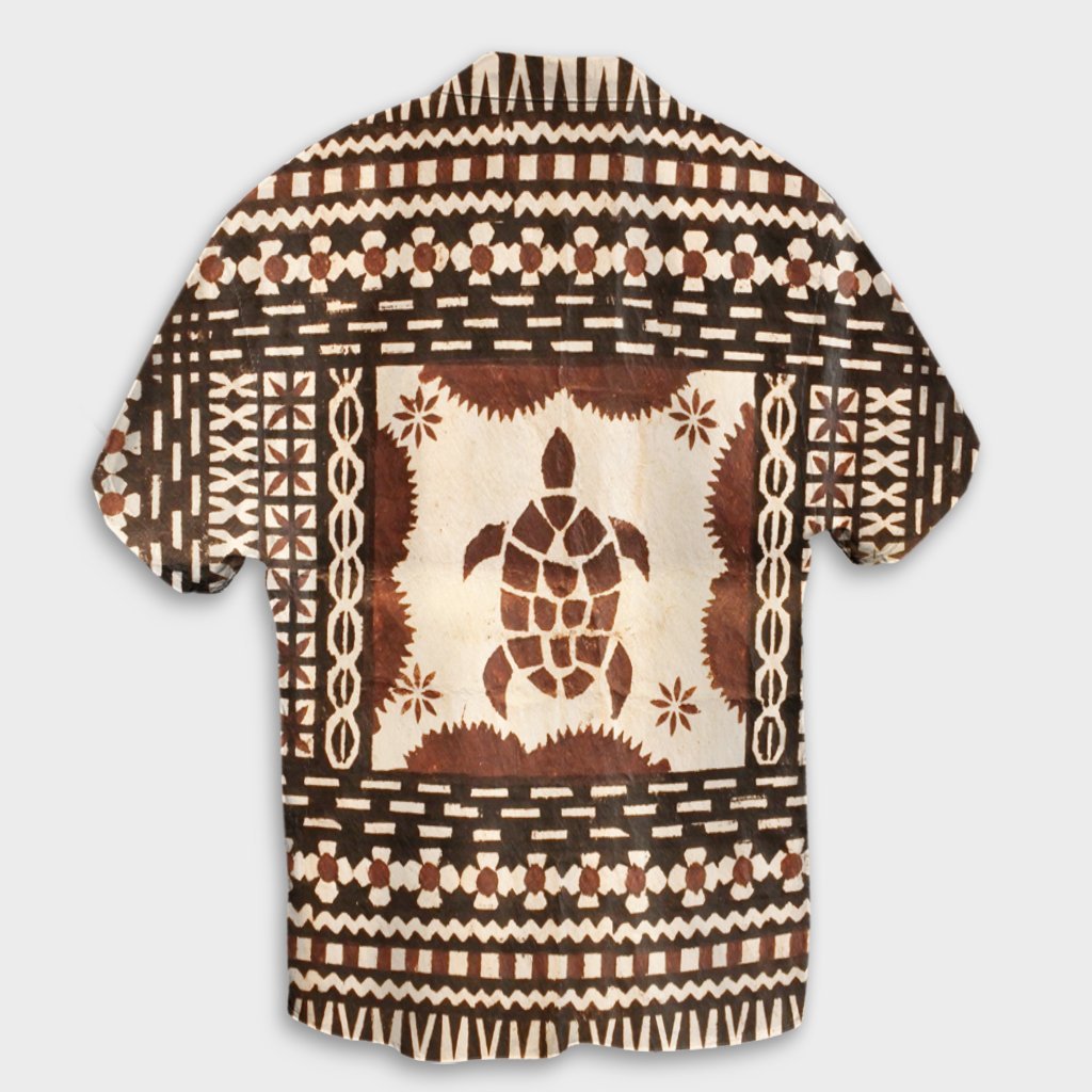 Hawaii Pattern Simple Turtle Hawaiian Shirt - AH - Polynesian Pride