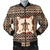 Hawaii Pattern Simple Turtle Bomber Jacket - AH Black Unisex - Polynesian Pride