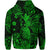 Custom Hawaii Pineapple Polynesian Zip Hoodie Unique Style Green LT8 - Polynesian Pride