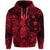 Custom Hawaii Pineapple Polynesian Hoodie Unique Style Red LT8 - Polynesian Pride