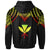 Hawaii Zip up Hoodie Polynesian Armor Style Reagge - Polynesian Pride