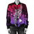 Hawaii Polynesian Hibiscus Sweat Bomber Jacket - AH - Polynesian Pride