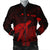 Hawaii Polynesian Hibiscus Turtle Map Bomber Jacket Red - AH Black Unisex - Polynesian Pride