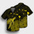 Hawaii Polynesian Hibiscus Turtle Map Hawaiian Shirt Yellow - AH - Polynesian Pride