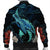 Hawaii Polynesian Honu Sea Hibiscus Bomber Jacket - AH - Polynesian Pride