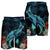 Hawaii Polynesian Honu Sea Hibiscus Men's Shorts - AH - Polynesian Pride