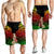 Hawaii Polynesian Hula Girl Wearing Plumeria Men's Shorts Reggae - AH - Polynesian Pride