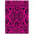 Hawaii Polynesian Kakau Turtle Pink Area Rug - AH Luxurious - Polynesian Pride