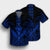 Hawaii Polynesian Kanaka Kakau Hawaiian Shirt - Alan Style Blue - AH - Polynesian Pride