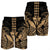 Hawaii Polynesian Kanaka Kakau Men's Shorts - Alan Style Gold - AH - Polynesian Pride