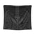 Hawaii Polynesian Kanaka Kakau Tapestry - Alan Style Gray - AH Wall Tapestry Black - Polynesian Pride