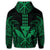 Hawaiian Polynesian Kanaka Kakau Hoodie Alan Style Green - Polynesian Pride